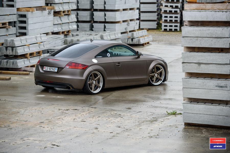  Audi TT Coupe on Vossen Wheels (VWS-3) 2016 года  (фото 9 из 25)
